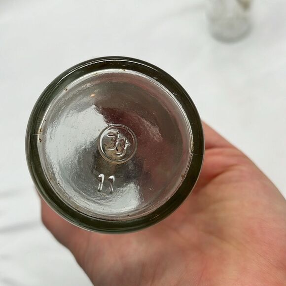 Set of Two Vintage Miniature Christmas Oil Lamps - Picture 3 of 8